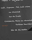 Le Relais Des Pins menu