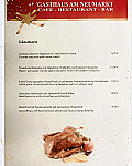 Gasthaus Am Neumarkt menu