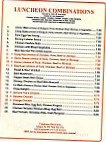 Jade Garden Chinese menu