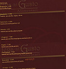 La Bottega Del Gusto menu