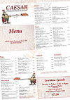 Caesar Italian The Original menu