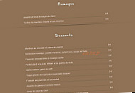 Le P'tit Nicolas menu