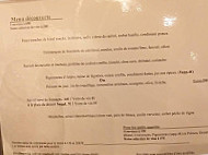 La Regalade menu