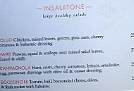 Bellissimo menu