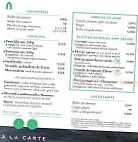 Campanile Versailles Buc menu