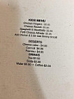 Mimmos Pizzeria menu