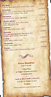 La Commanderie menu