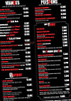 Tartines Grill menu