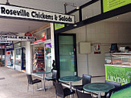 Roseville Chickens Salads inside