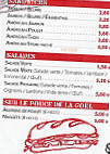 La Goël menu