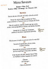 L’enclos Des Saveurs menu