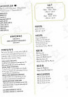 Cafe Baghuset menu