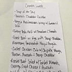 Crumbs Provisions menu