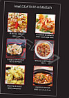 La Table Rouge menu