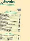 LE BISTROT JOURDAN menu