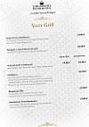 Schlosshotel Wilhelmsthal menu