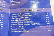 Casa Pedro menu