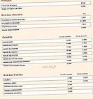 Restaurant le Cellier menu