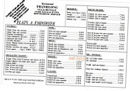 Restaurant Thanh Long menu