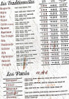 Pizza Bella menu