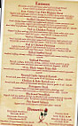 La Familia Easton menu