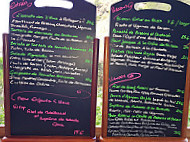 La Calanque de Figuerolles menu