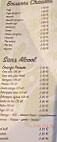 Café Des Oliviers menu