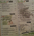 Sevila Pizzeria menu