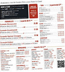 Le Saint-Hubert menu