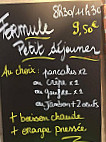 Le Vieux Normand menu