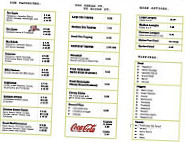 Ozark Pizza Co. menu