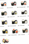 Milly Sushi menu