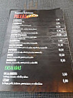 Cabana menu