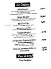 Auberge des Pecheurs menu