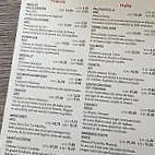 Vapiano menu