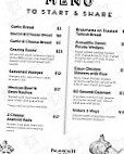 Palm Beach Bistro menu