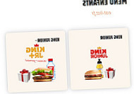 Burger King Montpellier Odysseum menu