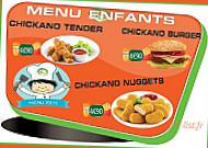 Chickano menu