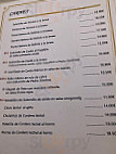 Angel Bar Restaurant menu