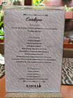 Barollo menu