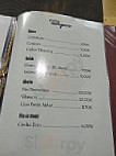 Casa Menguxo menu