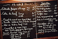 Vardechois menu