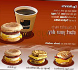 Mcdonald's menu