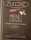 Puccini menu