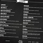 Pizza Limite menu