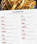 Waffle Factory menu