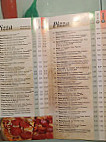 Pizzeria Mondial menu