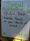 Sugar Shack Jamaican Restaurant menu