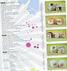 Sushi Bâ menu