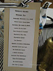 Tea Clipper menu